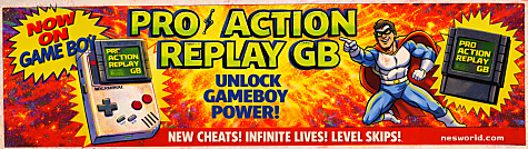 Pro Action Replay for the Gameboy